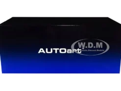 Ford Mustang Shelby GT500 Grabber Blue with White Stripes 1/18 Model Car by Autoart