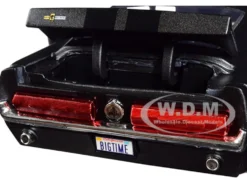 1967 Ford Mustang Shelby GT500 Matt Dark Gray Black Stripes 1/24 Diecast Model Car Jada 97411