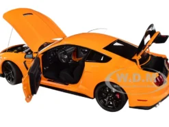 Ford Mustang Shelby GT-350R Orange Fury Metallic 1/18 Model Car Autoart 72929