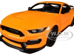 Ford Mustang Shelby GT-350R Orange Fury Metallic 1/18 Model Car Autoart 72929