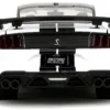 2020 Ford Mustang Shelby GT500 #65 White with Black Top and Stripes "Ford Performance" "Bigtime Muscle" Series 1/24 Diecast Model Car by Jada