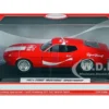 1971 Ford Mustang Sportsroof Red White Stripes Refresh Yourself Coca-Cola 1/24 Diecast Model Car Motor City Classics 424071