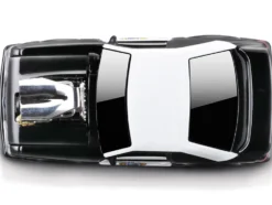 1993 Ford Mustang SVT Cobra CHP California Highway Patrol Black White 1/64 Diecast Model Car Muscle Machines 15526-15543