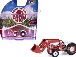 1952 Ford 8N Tractor Red and White "Down on the Farm" Series 11 1/64 Diecast Model by Greenlight
