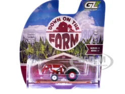 1952 Ford 8N Tractor Red and White