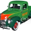 1940 Ford Pickup Truck Oliver Dark Light Green 1/25 Diecast Model Car SpecCast SCT915