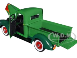 1940 Ford Pickup Truck Oliver Dark Light Green 1/25 Diecast Model Car SpecCast SCT915