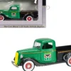 1937 Ford Pickup Truck Oliver Green with Black Truck Bed and Fenders 1/25 Diecast Model Car SpecCast SCT929
