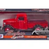 1937 Ford Pickup Truck Red 1/24 Diecast Car Model Motormax 73233