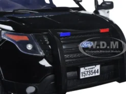 2015 Ford PI Utility Interceptor CHP California Highway Patrol 1/18 Diecast Model Car Motormax 73544