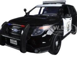 2015 Ford PI Utility Interceptor CHP California Highway Patrol 1/18 Diecast Model Car Motormax 73544