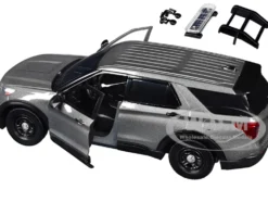 2022 Ford Police Interceptor Utility Unmarked Gray Metallic 