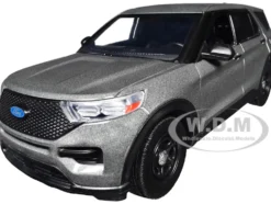 2022 Ford Police Interceptor Utility Unmarked Gray Metallic 