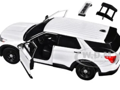 2022 Ford Police Interceptor Utility Unmarked White 