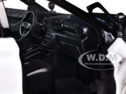 2022 Ford Police Interceptor Utility Black and White 