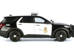 2022 Ford Police Interceptor Utility Black and White 