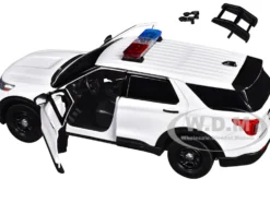 2022 Ford Police Interceptor Utility Plain White 