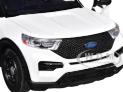 2022 Ford Police Interceptor Utility Plain White 