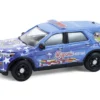 2022 Ford Police Interceptor Utility "Miami Police Department Hispanic Heritage Month" Blue with Graphics "Hobby Exclusive" Series 1/64 Diecast Model Car by Greenlight