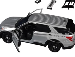 2022 Ford Police Interceptor Utility Unmarked Silver Metallic 