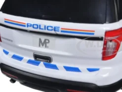 2015 Ford Police Interceptor Utility RCMP Royal Canadian Mounted Police Car with Light Bar 1/24 Diecast Model Car Motormax 76961