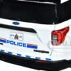 2022 Ford Police Interceptor Utility RCMP Royal Canadian Mounted Police White 1/24 Diecast Model Car Motormax 76989