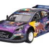 Ford Puma Rally1 #42 Craig Breen - Paul Nagle "M-Sport Ford WRT" 2nd Place "Rally Italia Sardegna" (2022) 1/18 Model Car by Top Speed