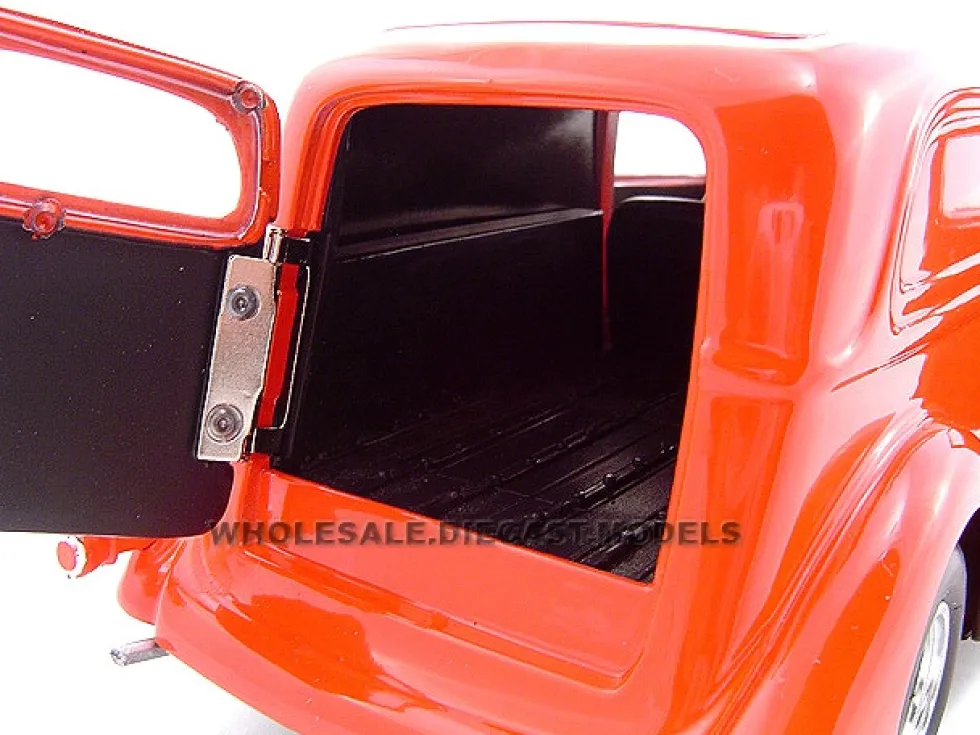 1935 Ford Sedan Delivery Red 1/24 Diecast Car Unique Replicas 18526