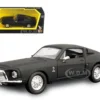 1968 Ford Shelby Mustang GT 500 KR Matt Black 1/43 Diecast Model Car Road Signature 94214