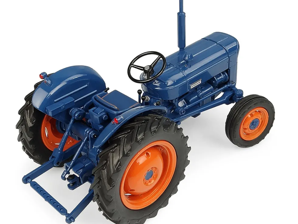 1962 Fordson Super Dexta Tractor Blue 1/32 Diecast Model Universal Hobbies UH6273