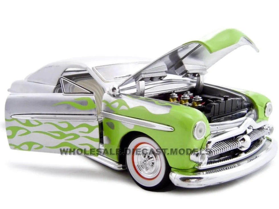 1949 Ford Street Rod Silver 1/24 Diecast Car Unique Replicas 18586
