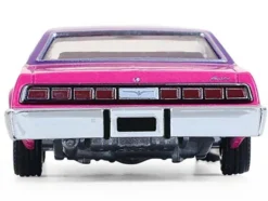 1975 Ford Thunderbird Lowrider Pink Metallic with Purple Top and Graphics with Purple Interior