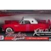 1956 Ford Thunderbird Red 1/24 Diecast Car Model Motormax 73312