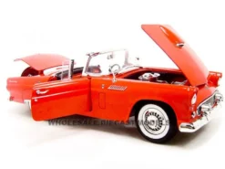 1956 Ford Thunderbird Red 1/18 Diecast Model Car Motormax 73173