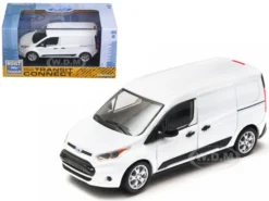 2014 Ford Transit Connect V408 Van White 1/43 Diecast Model Car Greenlight 86044