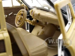 1949 Ford Woody Wagon Black 1/24 Diecast Model Car Motormax 73260