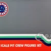 Formula One F1 Pit Crew 7 Figure Set Team Black Release III for 1/18 Scale Models American Diorama 76557