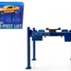 Four Post Lift Blue 1/18 Scale Diecast Model Cars Greenlight 12884