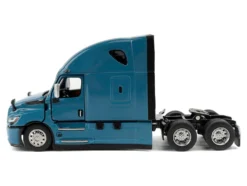 2025 Freightliner Cascadia Gen-5 Sleeper Cab Truck Tractor Signature Blue "Transport Series" 1/64 Diecast Model by Diecast Masters