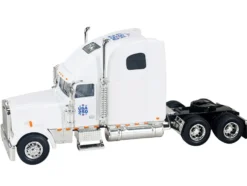 Freightliner Classic XL Sleeper Cab White with Trailer 