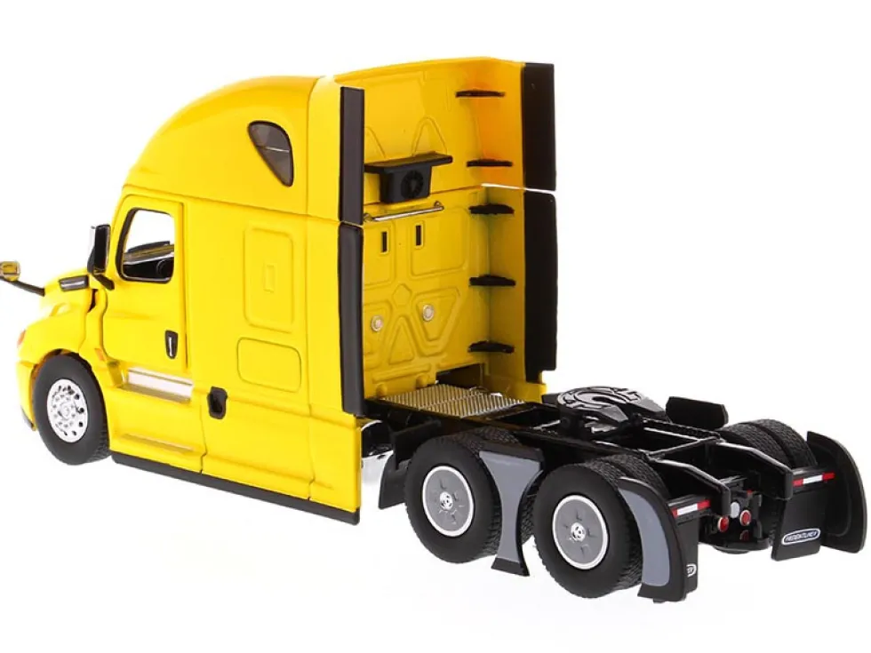 Freightliner New Cascadia Sleeper Cab Truck Tractor Yellow 1/50 Diecast Model Diecast Masters 71031