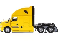 Freightliner New Cascadia Sleeper Cab Truck Tractor Yellow 1/50 Diecast Model Diecast Masters 71031