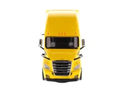 Freightliner New Cascadia Sleeper Cab Truck Tractor Yellow 1/50 Diecast Model Diecast Masters 71031