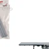 40ft 3-Axle Flatbed Trailer Gray Top 1/87 (HO) Plastic Model by Promotex