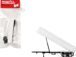 36ft Gravel Trailer White 1/87 (HO) Plastic Model by Promotex