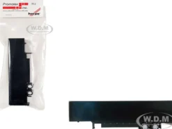 48ft Moving Van Trailer Black 1/87 (HO) Plastic Model by Promotex