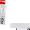 48ft Moving Van Trailer Light Gray 1/87 (HO) Plastic Model by Promotex
