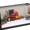 Garage Kit Set for 1/18 Scale Models Autoart 49110