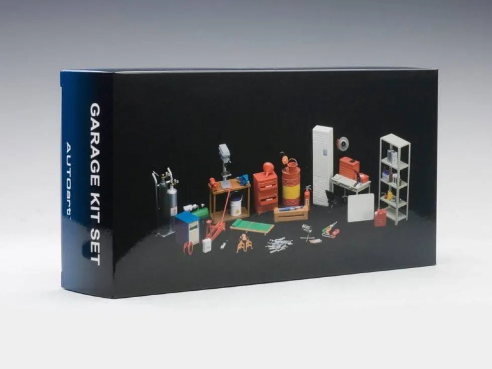 Garage Kit Set for 1/18 Scale Models Autoart 49110