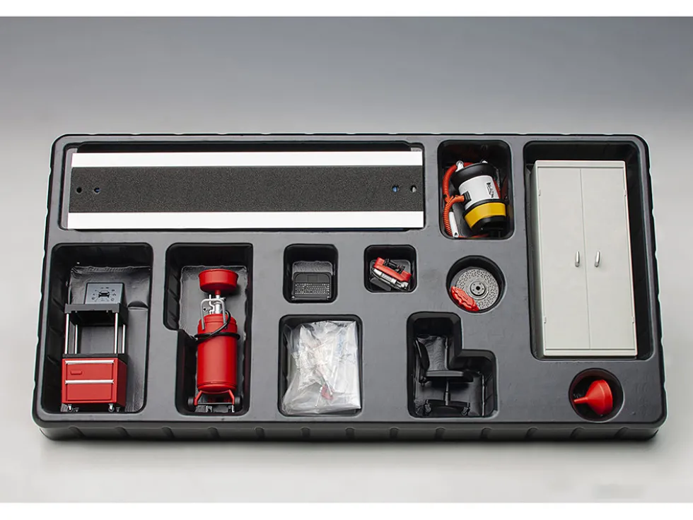 Garage Kit Set Version 2 for 1/18 scale models Autoart 49111